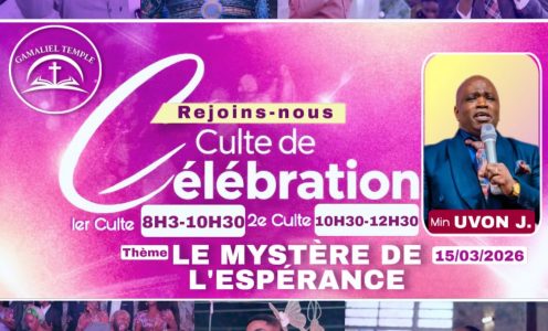 CULTE DE CELEBRATION