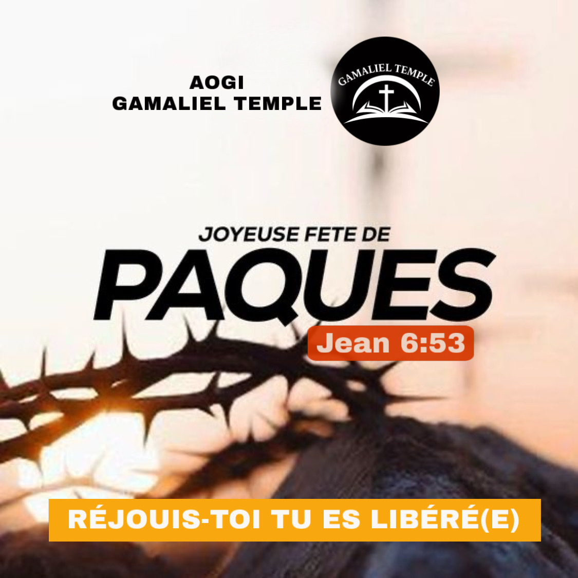 CHRIST NOTRE PÂQUES